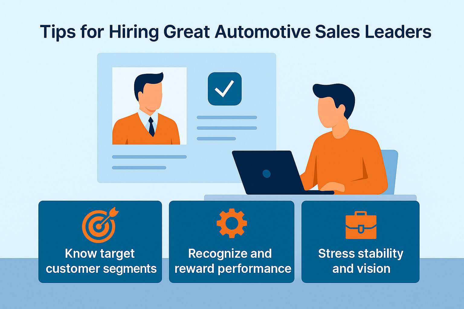 Tips for Hiring Great Automotive Sales Leaders