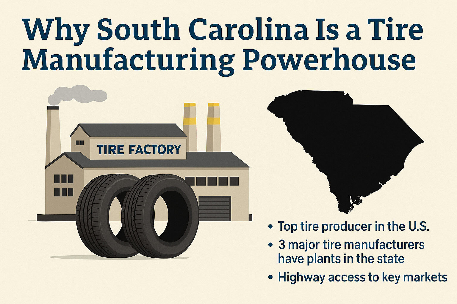 Why South Carolina Is a Tire Manufacturing Powerhouse