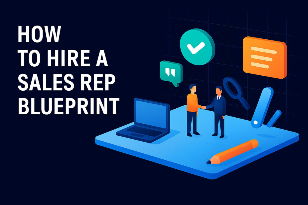 How to Hire a Sales Rep Blueprint