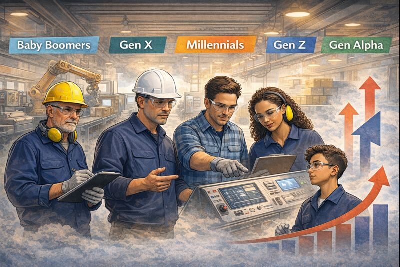 Managing multi-generational workforce