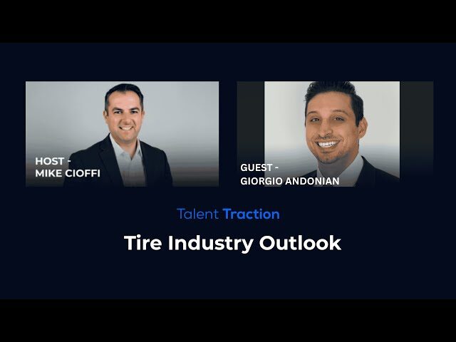 Tire Industry Outlook with Giorgio Andonian, FOCUS Investment Banking